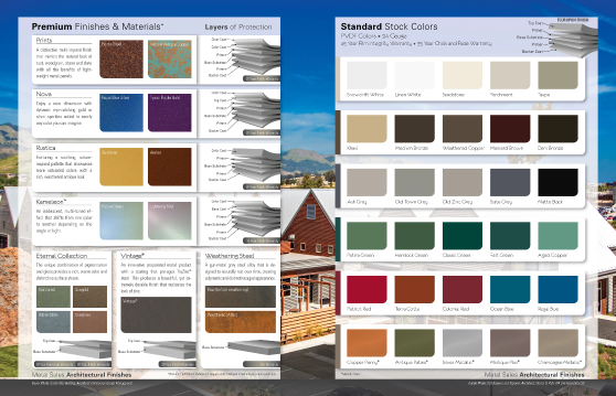 Premium and Standard Color Charts
