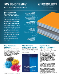 MS COLORFAST45 ADVANTAGES FLYER