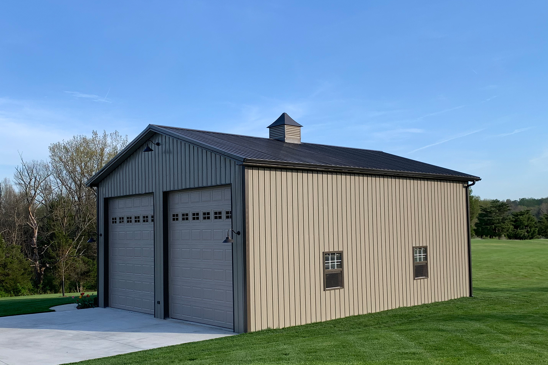 custom fabricated metal garage